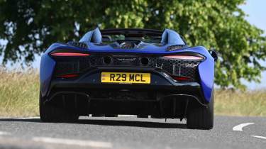 McLaren Artura Spider - rear, full width