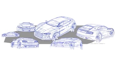 2013 Audi Quattro Sport concept sketches