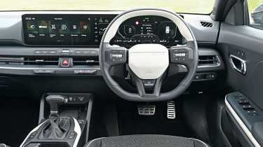 Kia K4 - driver view
