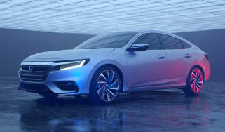 2018 Honda Insight front quarter