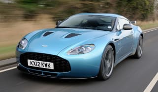 Aston Martin V12 Zagato front tracking