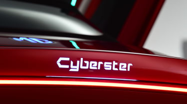 New MG Cyberster - rear detail
