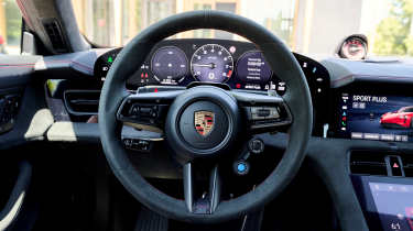 Porsche Taycan Turbo S Sport Turismo with E-Shift - dashboard