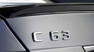 Mercedes C63 AMG Coupe Edition 507 badge