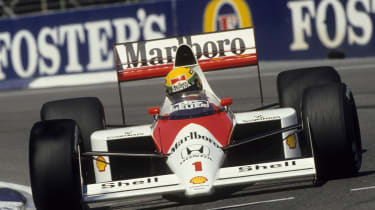 1989 - the year following Ayrton Senna&#039;s first world championship with the dominant McLaren MP4/4