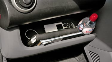 Toyota Aygo glove compartment