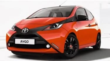 New Toyota Aygo front