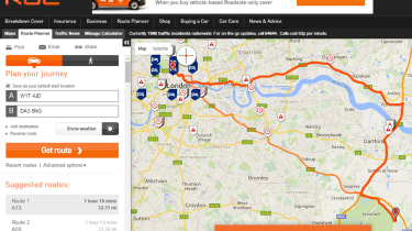 RAC Route Planner | Auto Express