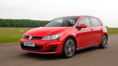 Volkswagen Golf GTI DSG front action