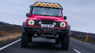 INEOS Grenadier Trialmaster X LETECH - front end dynamic