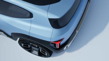 Kia EV2 teaser - rear