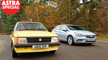 Vauxhall Astra - old vs new