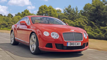 Bentley Continental GT front track