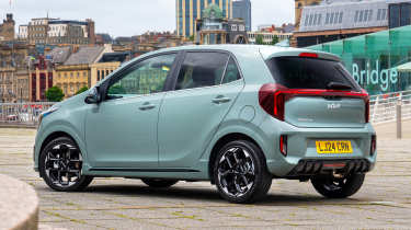 Kia Picanto facelift UK - rear static