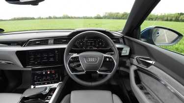 Used Car Hunter - comfy EVs for commuting for £30k, Audi e-tron interior 