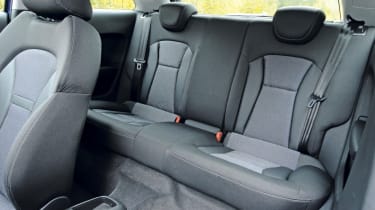 Audi A1 rear seats