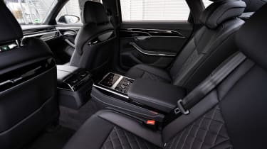 Audi A8 60 TFSI e - rear seats
