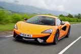 McLaren 570S vs Porsche 911 vs Audi R8 - McLaren 570S front three quarter