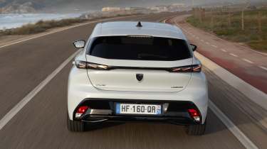 Peugeot 308 Hybrid GT Premium - dynamic rear end