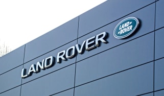 Land Rover sign