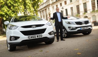 Hyundai ix35 and Kia Sportage