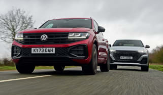 Volkswagen Touareg and Audi Q8 - front tracking