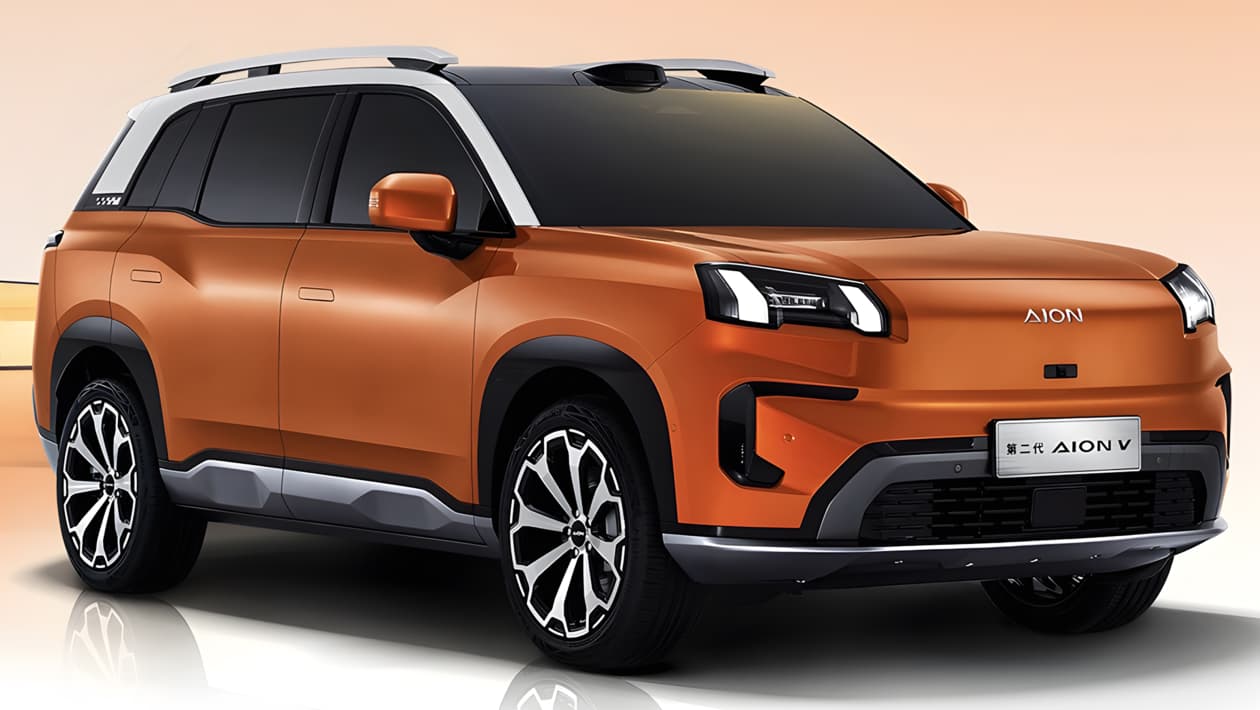 GAC Aion V - передний 3/4