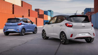 Facelifted Hyundai i10 and i10 N-Line - rear static