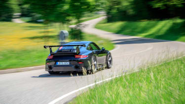 Porsche GT2 RS prototype - rear action