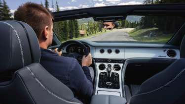 Bentley Continental GTC Azure - driving