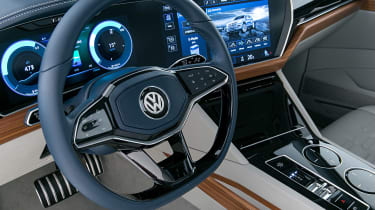 Volkswagen T-Prime concept - steering wheel