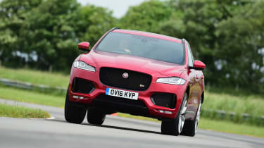 Jaguar F-Pace - front cornering