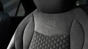 2025 Volkswagen T-Roc studio - R badge on seat
