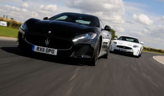 Maserati GranTurismo MC Stradale vs Jaguar XKR-S Coupe