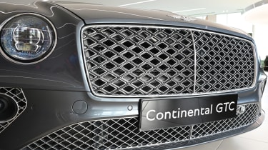 Bentley Continental GTC - front end