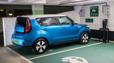 Kia Soul EV Charging