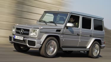 Mercedes G63 AMG front tracking