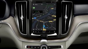 Volvo XC60 facelift - screen
