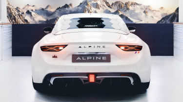 Alpine A110 E-ternite concept - full rear static