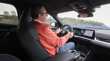 John McIlroy driving the new BMW X2 M35i