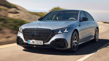 Mercedes S-Class facelift - front action