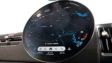 MINI John Cooper Works - navigation