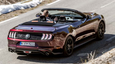 Ford Mustang EcoBoost Convertible - rear above
