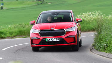 Skoda Enyaq Coupe - front cornering