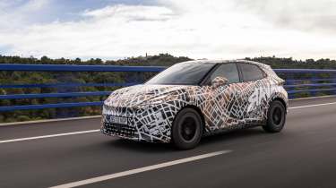 Cupra Raval prototype - front action