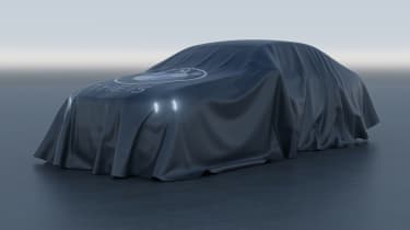 BMW i5 under cover - official teaser image