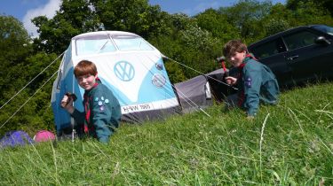 Volkswagen Camper tent