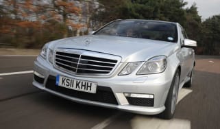 Mercedes E63 AMG front tracking