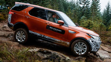 Land Rover Discovery prototype - action