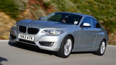 BMW 220d 2014 front tracking